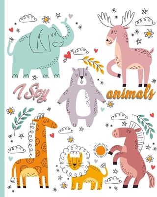 I Spy animals: i spy book ages 3-7 i spy book level 2 Size = 8 inch ×10 inch by Simple Book