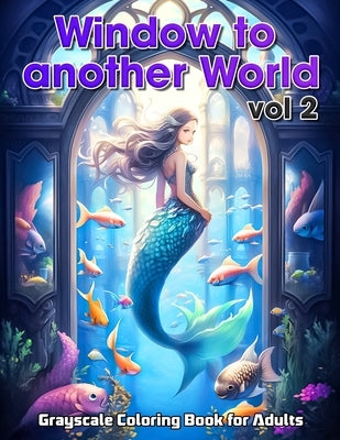 Window to Another World Vol 2: Stress-Relieving Adult Coloring Book Escape into Mystical Lands by Brenner, Max