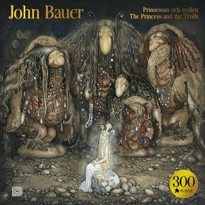 John Bauer: The Princess and the Trolls: 300 Piece Jigsaw Puzzle by Bauer, John