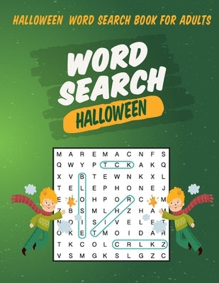 Halloween Word Search Book For Adults: Large Print Books For Adults & Seniors by Ltd, Bookspuzzles