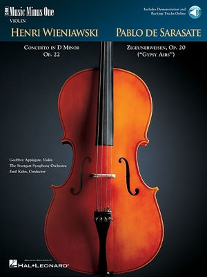 Wieniawski - Violin Concerto No. 2 in D Major, Op. 22 & Sarasate - Zigeunerweisen, Op. 20 Music Minus One Violin (Book/Online Audio) [With CD (Audio)] by Wieniawski, Henryk