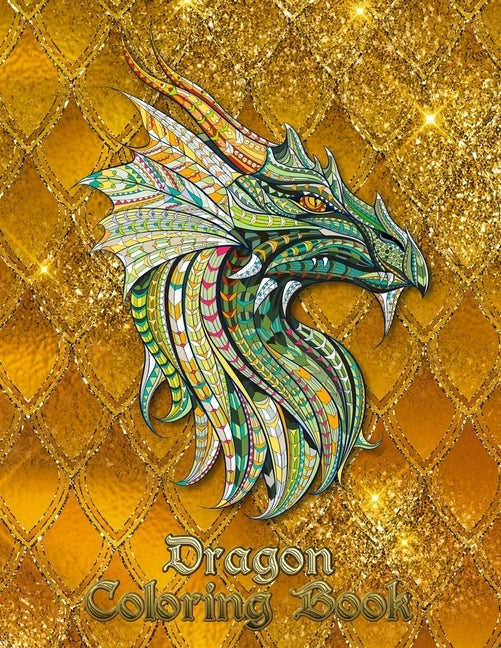 Dragon Coloring Book: 31 dragons are waiting to be painted by YOU! Let your imagination run wild and transform the dragons with fiery color! by Murphy, Andrew