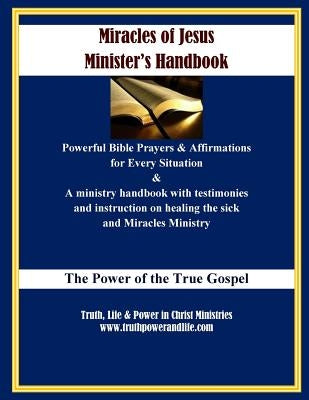 Miracles of Jesus Minister's Handbook - in Large Print: B & W Large Print Edition by Runyan, Brent
