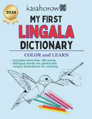 My First Lingala Dictionary: Colour and Learn by Kasahorow