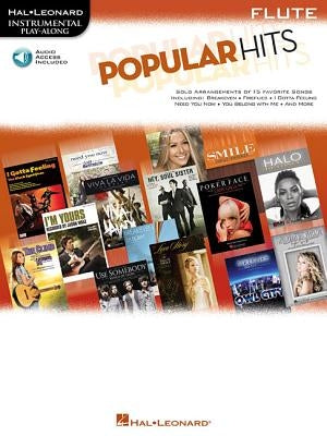 Popular Hits: Instrumental Play-Along for Flute by Hal Leonard Corp