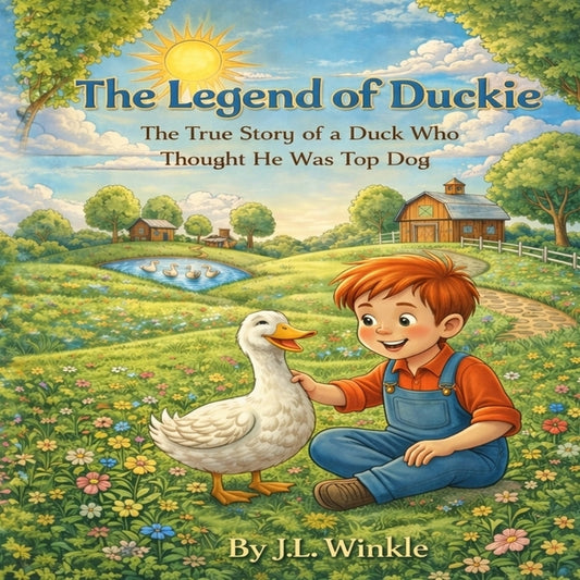 The Legend of Duckie (The True Story of a Duck Who Thought He Was Top Dog) by Winkle, J. L.