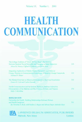 Coding Provider-Patient Interaction: A Special Issue of Health Communication by Thompson, Teresa L.