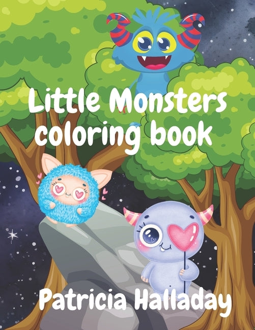 LIttle Monsters Coloring Book by Faulkner, Lisa