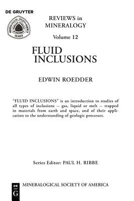 Fluid Inclusions by Roedder, Edwin