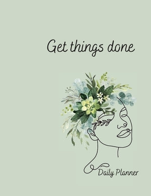 Daily Planner - Get things done!: Undated stylish Daily Planner with a gorgeous feminine design by Lulurayoflife, Catalina