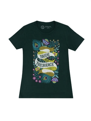 Zemanek: Pride and Prejudice Women's Crew T-Shirt Small by Out of Print