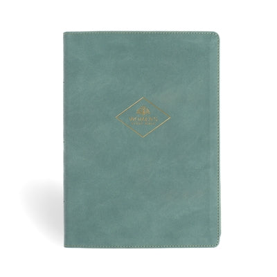 CSB Women's Study Bible, Earthen Teal Suedesoft Leathertouch, Indexed by Dan Laing, Stefana
