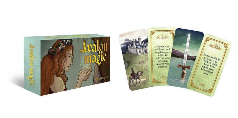 Avalon Magic: 40 Full-Color Inspiration Cards by Inserra, Rose