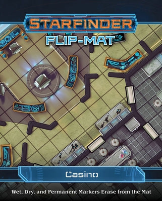 Starfinder Flip-Mat: Casino by Mammoliti, Damien