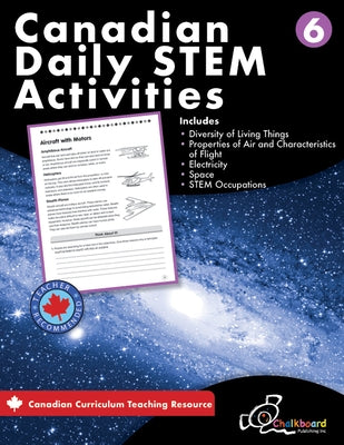 Canadian Daily Stem Activities Grade 6 by Barr, Janis