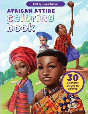 African Attire Coloring Book by Dunkwu, Uzoma
