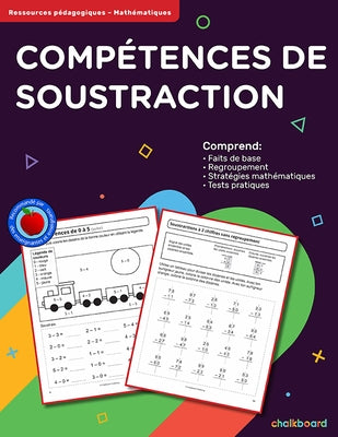 Compétences De Soustraction by Blouin, Anne-Marie