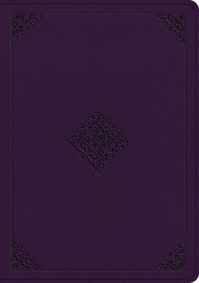 ESV Single Column Journaling Bible, Large Print (Trutone, Lavender, Ornament Design) by 