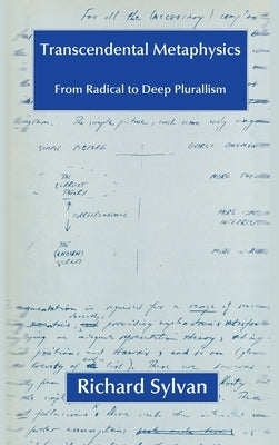 Transcendental Metaphysics by Sylvan, Richard