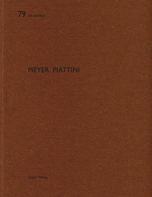 Meyer Piattini: de Aedibus 79 by Wirz, Heinz