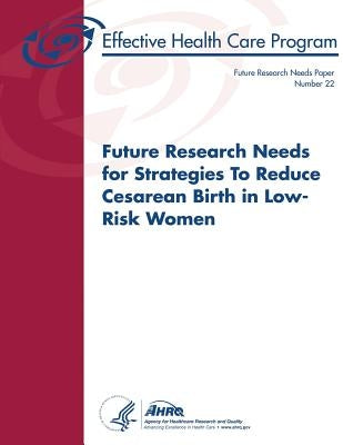 Future Research Needs for Strategies To Reduce Cesarean Birth in Low-Risk Women: Future Research Needs Paper Number 22 by And Quality, Agency for Healthcare Resea