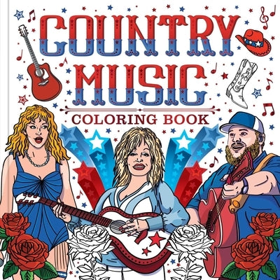 Country Music Coloring Book by Igloobooks