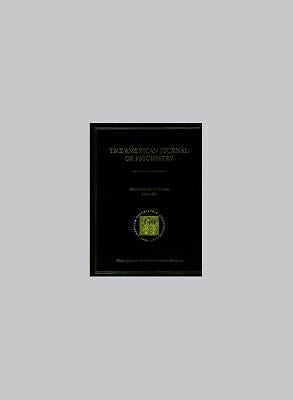 American Journal of Psychiatry 1844-1994 by American Psychiatric Association