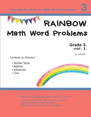 Rainbow Math Word Problems Grade 3 vol. I by K. Dean