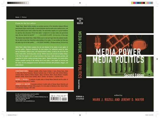 Media Power, Media Politics by Cornfield, Michael