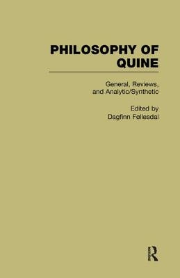 General, Reviews, and Analytic/Synthetic: Philosophy of Quine by Follesdal, Dagfinn