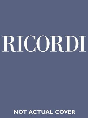 Stabat Mater: Ricordi Opera Vocal Score Series by Pergolesi, Giovanni Battista