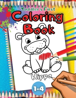 Toddler's First Coloring Book: Lovely Color & Learn Book for Kids with Cute Simple Pictures by Chridress, Petteri