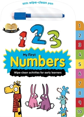 Help with Homework: My First Numbers: Wipe-Clean Workbook for 2+ Year-Olds by Igloobooks