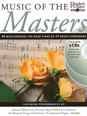 Music of the Masters: Reader's Digest Piano Library Book/2-CD Pack [With 2 CDs] by Hal Leonard Corp