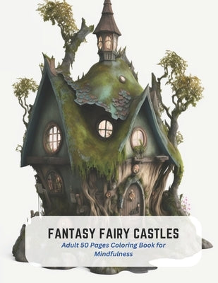 Fantasy Fairy Castles: Adult 50 Pages Coloring Book for Mindfulness by Stone, Frankie