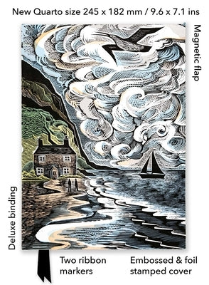 Angela Harding: Curlew Cry (Foiled Quarto Journal) by Flame Tree Studio