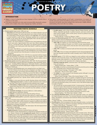 Poetry by Barcharts Inc