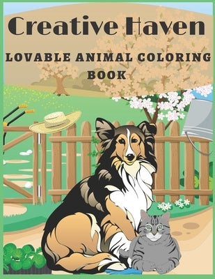 Creative Haven Lovable animal Coloring Book: Creative Haven Lovable Cats and Dogs Coloring Book by Samar, Samar
