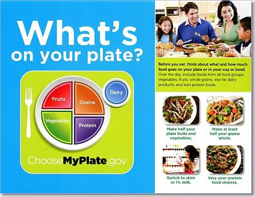 What's on Your Plate?: Choose My Plate: Quantity Pack of 25 8.5 by 11 Posters by Agriculture Dept (U S )