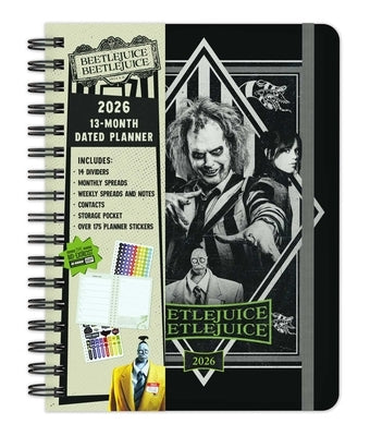 2026 Beetlejuice Beetlejuice 13-Month Weekly Planner by Insight Editions
