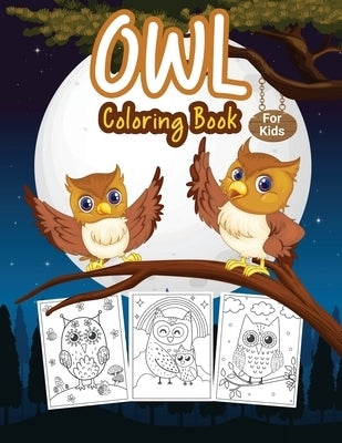 Owl Coloring Book for Kids by Tonpublish