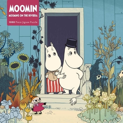 Adult Sustainable Jigsaw Puzzle Moomins on the Riviera: 1000-Pieces. Ethical, Sustainable, Earth-Friendly by Flame Tree Studio