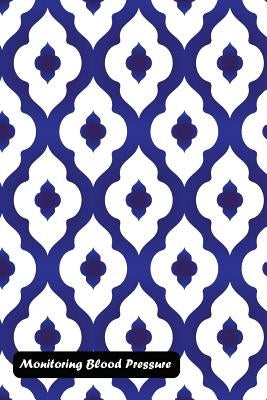 Monitoring Blood Pressure: Ceramic pattern Islamic Cover by Shamrock Logbook