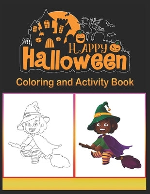 Halloween Coloring and Activity Book: Children Coloring Workbooks for Kids: Boys, Girls and Toddlers Ages 2-4, 4-8 by Lee, Poncho
