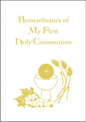 1st Comm Bk White Hardcover by Daughters of St Paul