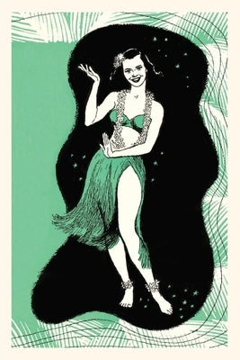 Vintage Journal Hula Girl by Found Image Press