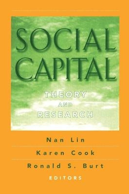 Social Capital: Theory and Research by Dubos, Rene