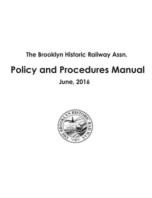 Policy & Procedures by Bhra