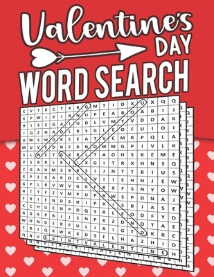 Valentine's Day Word Search: +50 Themed Word Search Puzzles Book For Adults, Cute Valentines Day Gift Idea by Press, Puzzlesline
