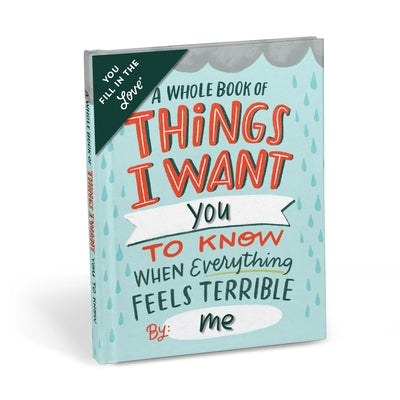 Em & Friends Feels Terrible Fill in the Love Book by Em & Friends